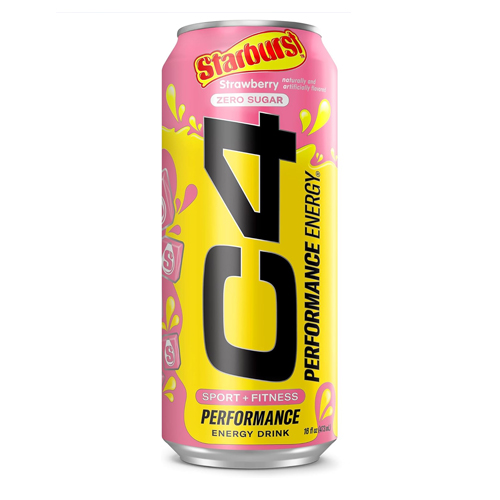 Authentic Millions Strawberry and Millions Bubble C4 Energy Drinks